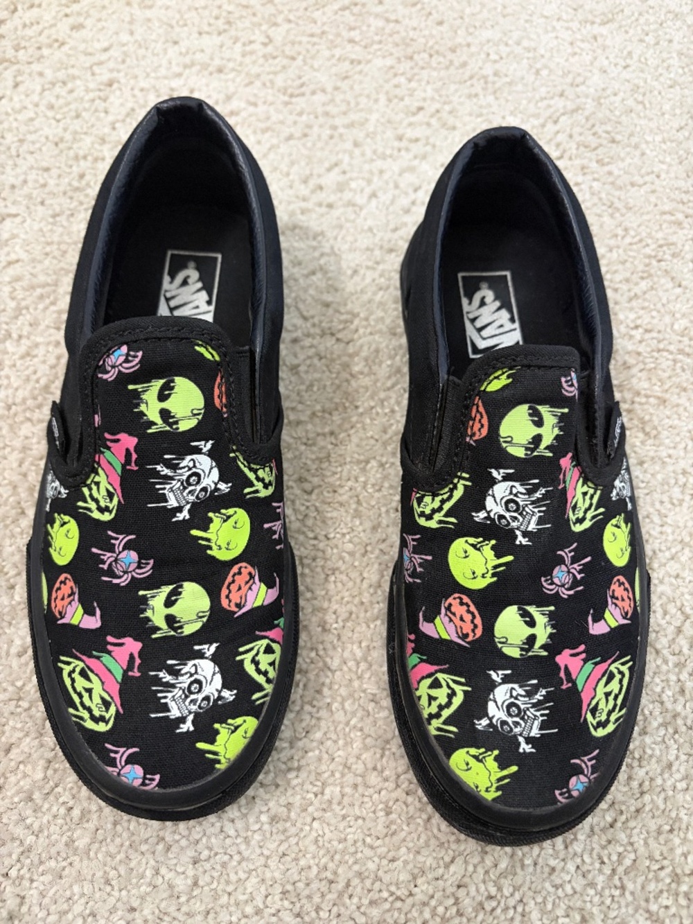 Boys Halloween vans